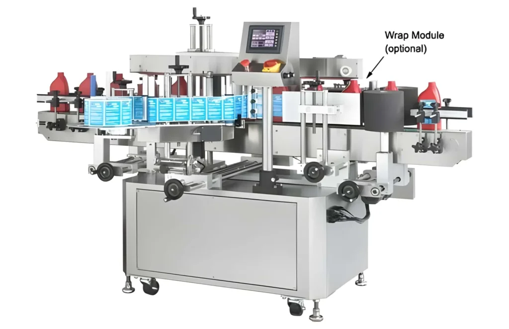 Round Bottle Sticker Labelling Machine - Aaradhya Enterprise