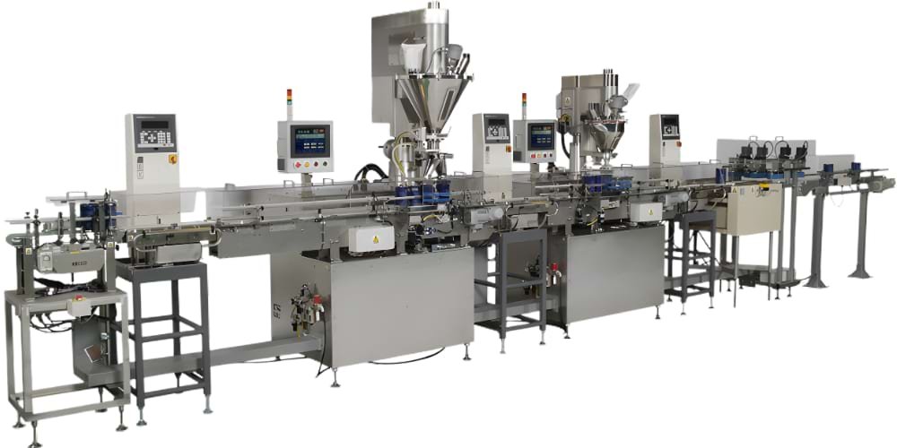 Automatic Powder Packing Line with Auger Filler - Aaradhya Enterprise